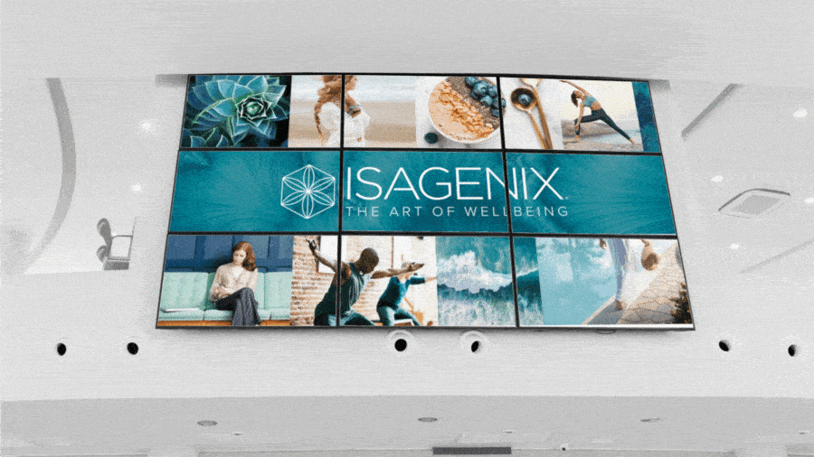 digital signage video wall solution, Reach Media Network, 2025