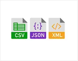 CSV JSON XML feed digital signage integration, Reach Media Network
